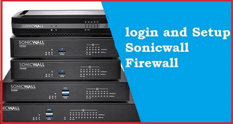 sonic firewall login